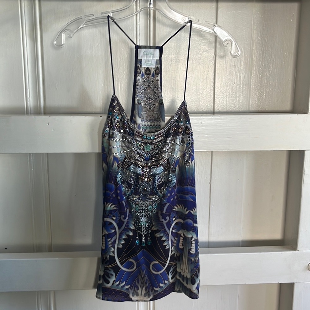 Camilla TBack Shoestring Top